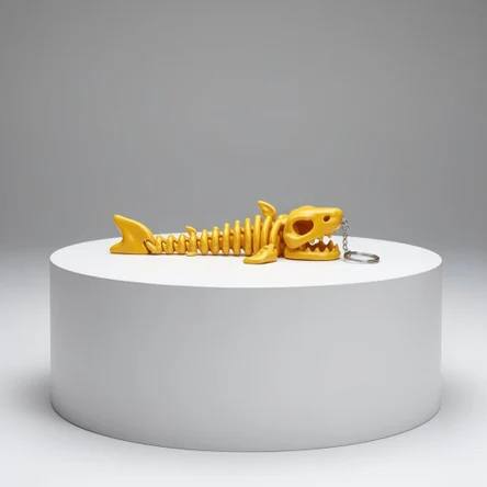 Скелет Акулы желтая